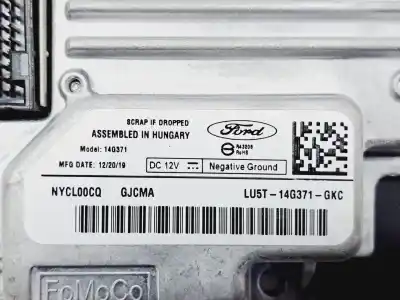 Second-hand car spare part electronic module for ford puma hybrid titanium oem iam references lu5t14g371gkc  