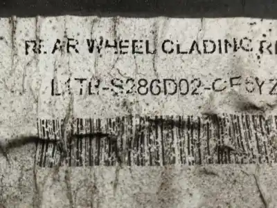 Peça sobressalente para automóvel em segunda mão aba do guarda-lamas traseiro esquerdo por ford puma hybrid titanium referências oem iam l1tbs286d02  