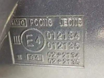 Peça sobressalente para automóvel em segunda mão espelho retrovisor esquerdo por hyundai trajet (fo) 2.0 crdi gls referências oem iam 012134