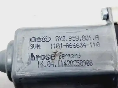 Second-hand car spare part left front window motor for audi a4 avant (8k5) básico oem iam references 8k0959801a  