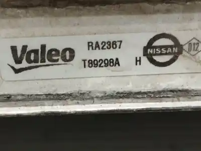 Second-hand car spare part water radiator for renault scenic iv black edition oem iam references 214105169r