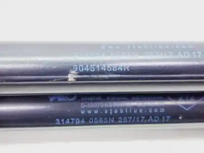 Peça sobressalente para automóvel em segunda mão amortecedores do tronco / porta por renault kadjar (ha_, hl_) 1.6 dci 130 referências oem iam 904514584r