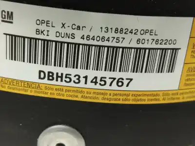 Pezzo di ricambio per auto di seconda mano air bag anteriore sinistro per opel corsa c corsa c gasolina riferimenti oem iam 13188242  