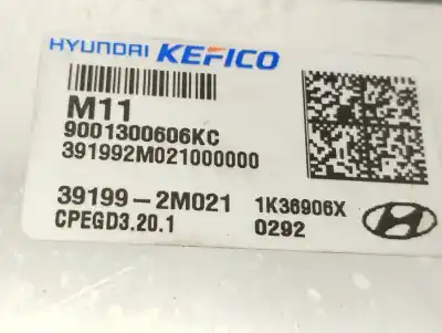Peça sobressalente para automóvel em segunda mão centralina de motor uce por hyundai tucson (nx) klass 2wd referências oem iam 9001300606kc