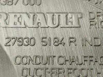 Second-hand car spare part decorative moulding for renault scenic iv black edition oem iam references 279305184r