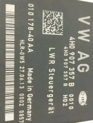 Tweedehands auto-onderdeel elektronische module voor audi a6 c7 avant (4g5, 4gd) 2.0 tfsi oem iam-referenties 4h0907357b