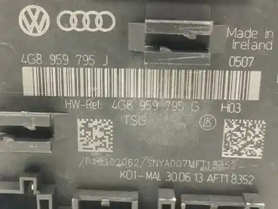Tweedehands auto-onderdeel elektronische module voor audi a6 c7 avant (4g5, 4gd) 2.0 tfsi oem iam-referenties 4g8959795j