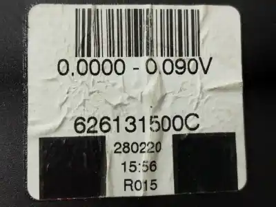 Second-hand car spare part central rear seat belt for renault scenic iv black edition oem iam references 626131500c