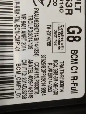 Second-hand car spare part bsm control unit for renault scenic iv black edition oem iam references 284b10363r