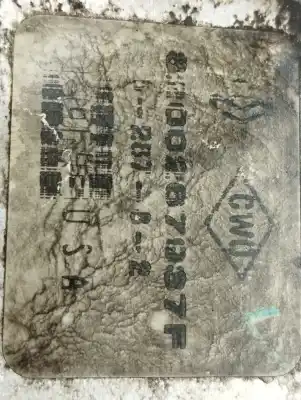 Peça sobressalente para automóvel em segunda mão radiador de óleo do motor por renault kangoo (f/kc0) authentique referências oem iam 8200267937r  