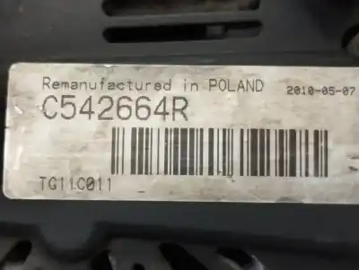 Pezzo di ricambio per auto di seconda mano alternatore per renault megane i scenic (ja0) 1.6 rn 75 cv / 55 kw riferimenti oem iam c542664r  