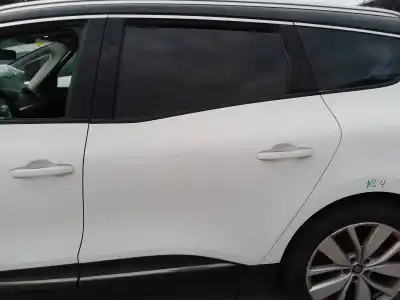 Second-hand car spare part rear left door for renault scenic iv black edition oem iam references 821134069r