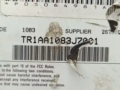 Second-hand car spare part electronic module for fiat freemont (345) lounge oem iam references p05064981a  