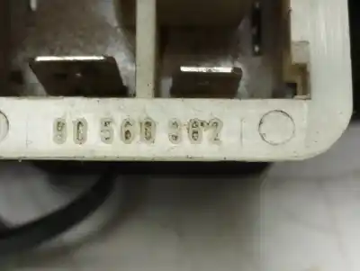 Peça sobressalente para automóvel em segunda mão RESISTÊNCIA SOFAGEM CHAUFFAGE por CORSA ASTRA G BERLINA Club Referências OEM IAM 90560362  