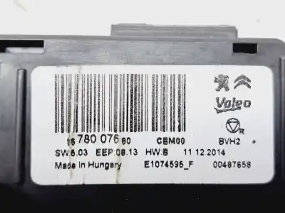 Second-hand car spare part ELECTRONIC MODULE for CITROEN C4 CACTUS Feel OEM IAM references 9678007680  