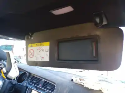 Pezzo di ricambio per auto di seconda mano PARASOLE DESTRO per VOLKSWAGEN GOLF VII (5G1/BE1) CHH Riferimenti OEM IAM   