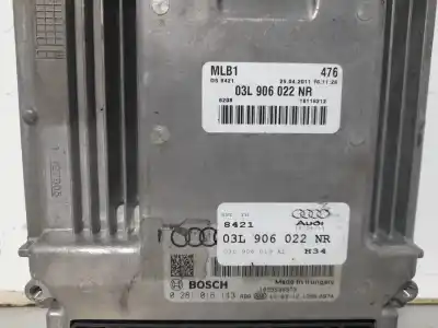Second-hand car spare part ecu engine control for audi a4 avant (8k5) básico oem iam references 0281016143
