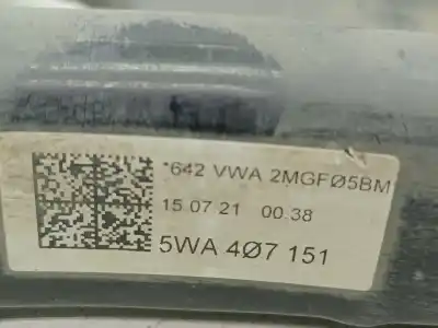 Peça sobressalente para automóvel em segunda mão braço de suspensão inferior esquerdo dianteiro por volkswagen troc d11 basis referências oem iam 5wa407151