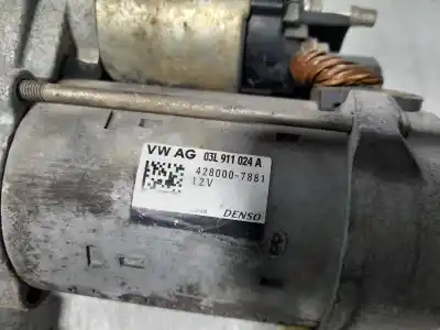 Peça sobressalente para automóvel em segunda mão motor de arranque por audi a4 avant (8k5) básico referências oem iam 03l911024a  