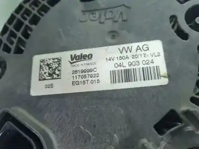 Pezzo di ricambio per auto di seconda mano alternatore per audi a4 avant (8w5) básico riferimenti oem iam 04l903024