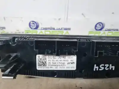 Peça sobressalente para automóvel em segunda mão comando de sofagem (chauffage / ar condicionado) por audi a3 (8v) attraction referências oem iam 8v0820043am