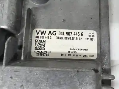 Peça sobressalente para automóvel em segunda mão centralina de motor uce por seat ateca (kh7) reference referências oem iam 04l907445g