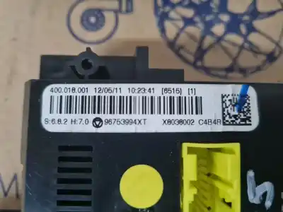 Peça sobressalente para automóvel em segunda mão comando de sofagem (chauffage / ar condicionado)  por citroen c3 collection referências oem iam 96753994xt  