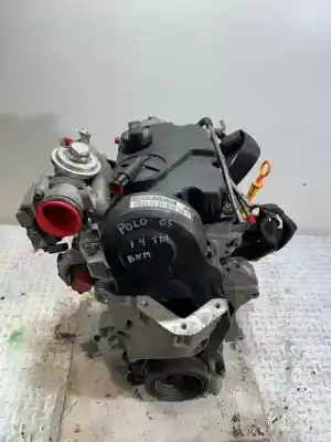 Pièce détachée automobile d'occasion moteur complet pour volkswagen polo (9n3) 1.4 tdi références oem iam bnm  