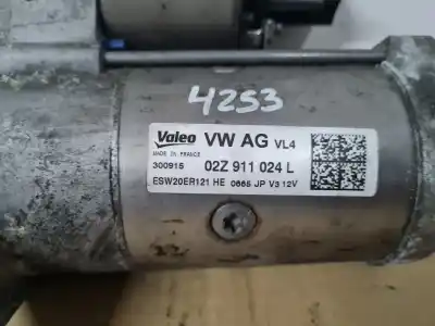 Second-hand car spare part starter motor for seat leon (5f1) i-tech oem iam references 02z911024l
