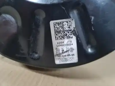 Second-hand car spare part brake servo for seat leon (5f1) i-tech oem iam references 5q1614105br  