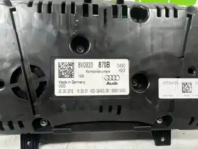 Second-hand car spare part dashboard for audi a3 (8v) ambiente oem iam references 8v0920870b  
