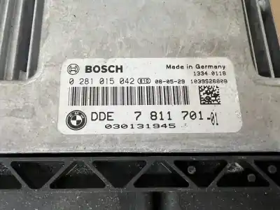 Second-hand car spare part ecu engine control for bmw serie 1 berlina (e81/e87) 118d oem iam references 0281015042