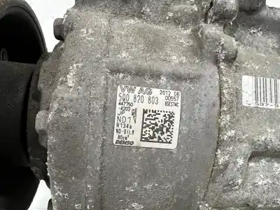 Peça sobressalente para automóvel em segunda mão compressor de ar condicionado a/a a/c por audi a3 (8v) ambiente referências oem iam 5q0820803  