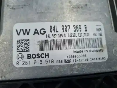 Автозапчастина б/у ебу контролер двигуна для seat leon (5f1) 1.6 tdi посилання на oem iam 04l907309  