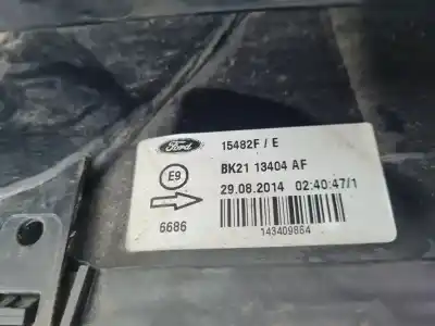 Автозапчасти б/у правый задний фонарь за ford transit custom v362 furgoneta (fy, fz) 2.2 tdci ссылки oem iam bk2113404  