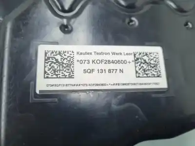 Peça sobressalente para automóvel em segunda mão depósito de aditivo fap adblue por seat tarraco (kn2) fr 4drive referências oem iam 5qf131877n