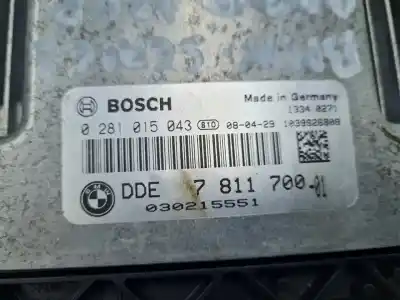 Second-hand car spare part ecu engine control for bmw 1 coupé (e82) 120 d oem iam references dde7811700  