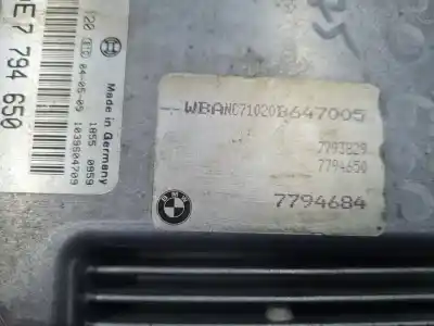 Piesă de schimb auto la mâna a doua unitate de control motor ecu pentru bmw serie 5 berlina (e60) 530d referințe oem iam dde7794650  
