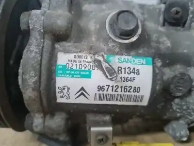 Pezzo di ricambio per auto di seconda mano compressore aria condizionata per citroen c3 collection riferimenti oem iam 9671216280