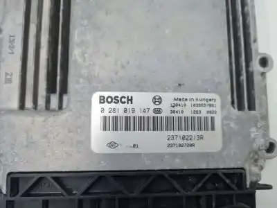 Автозапчасти б/у блок управления двигателем за renault clio iv authentique ссылки oem iam 0281019147
