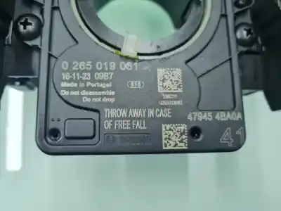 Peça sobressalente para automóvel em segunda mão comandos de alavanca por nissan qashqai (j11) acenta referências oem iam 0265019061