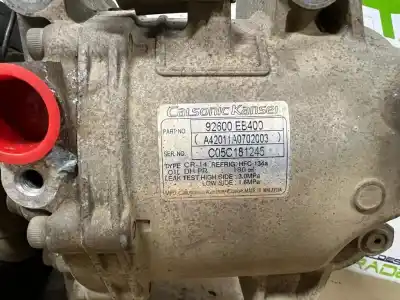 Автозапчасти б/у компрессор кондиционера воздуха за nissan navara pick-up (d40m) double cab le 4x4 ссылки oem iam 92600eb400