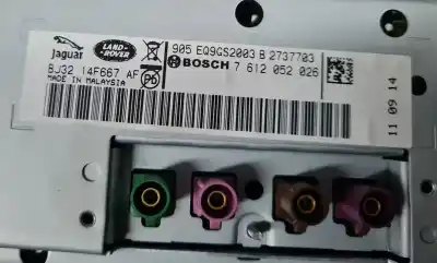 Second-hand car spare part multifunction display for land rover evoque dynamic oem iam references 7612052026  