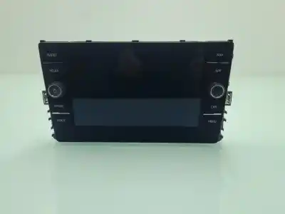 Recambio de automóvil de segunda mano de pantalla multifuncion para volkswagen touran (5t1) advance bmt referencias oem iam 5g6919605b