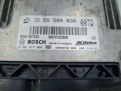 Peça sobressalente para automóvel em segunda mão centralina de motor uce por opel corsa d catch me referências oem iam 55580830