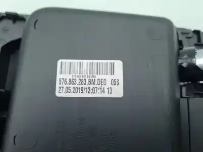 Peça sobressalente para automóvel em segunda mão forra da alavanca de velocidades por seat ateca (kh7) reference referências oem iam 576863283