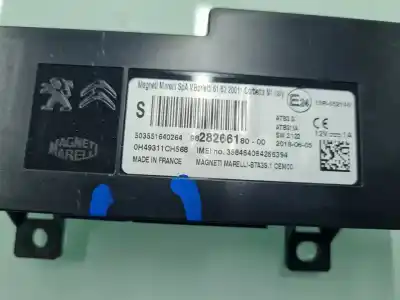 Second-hand car spare part electronic module for citroen berlingo shine m oem iam references 9828266180  
