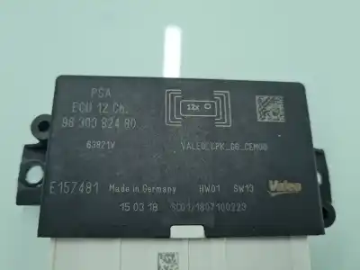 Second-hand car spare part electronic module for citroen berlingo shine m oem iam references 9830382480  