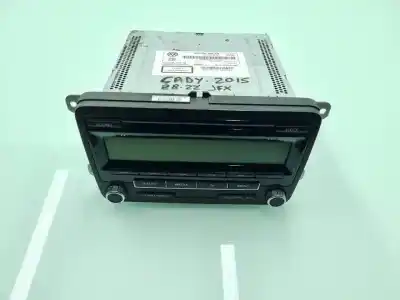 Second-hand car spare part AUDIO SYSTEM / RADIO CD for VOLKSWAGEN CADDY KA/KB (2C)  OEM IAM references 1K0035186AN  