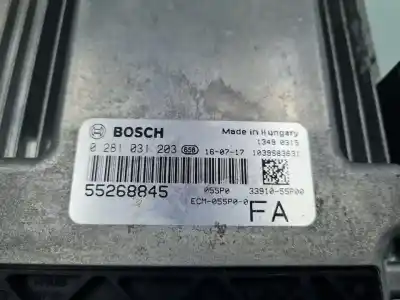 Second-hand car spare part ecu engine control for suzuki sx4 gle 120 cv / 88 kw oem iam references 0281031203  